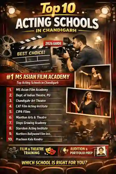 Top 10 Acting Schools in Chandigarh (2026 Guide)
